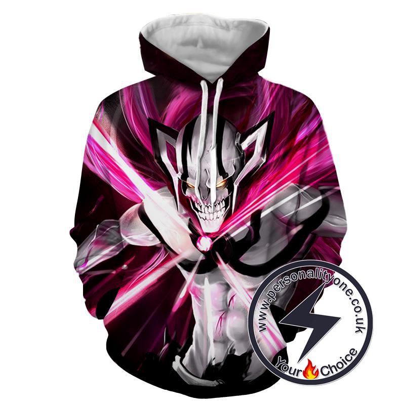 Ichigo Full Body Hellow Form Devil - Bleach 3D - Bleach Hoodies